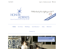 Tablet Screenshot of honoralways.com